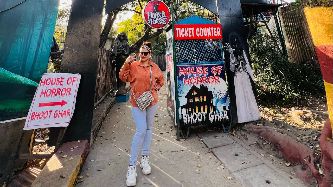 Kathmandu Fun Park 🎡🎢(Bhoot 👻Gar🛖) le sato 😳lagyo jandae ruye😭