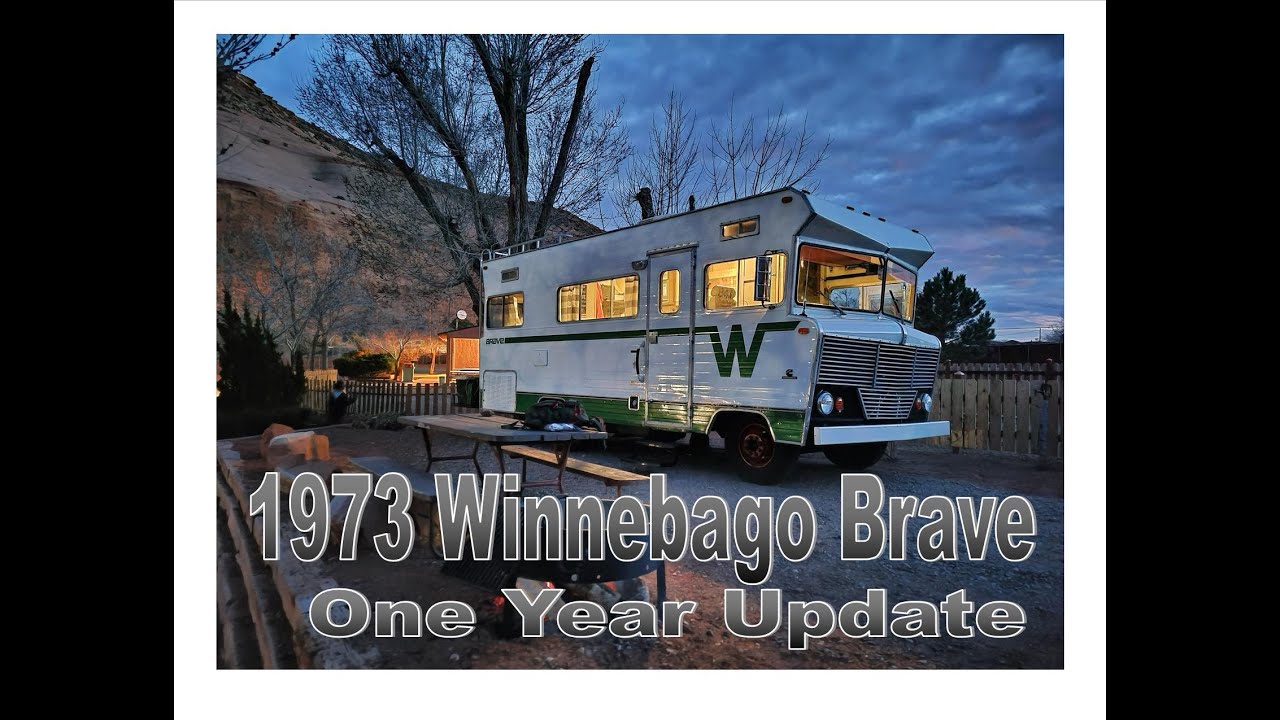 1973 Winnebago Brave Restoration Update (one year later)