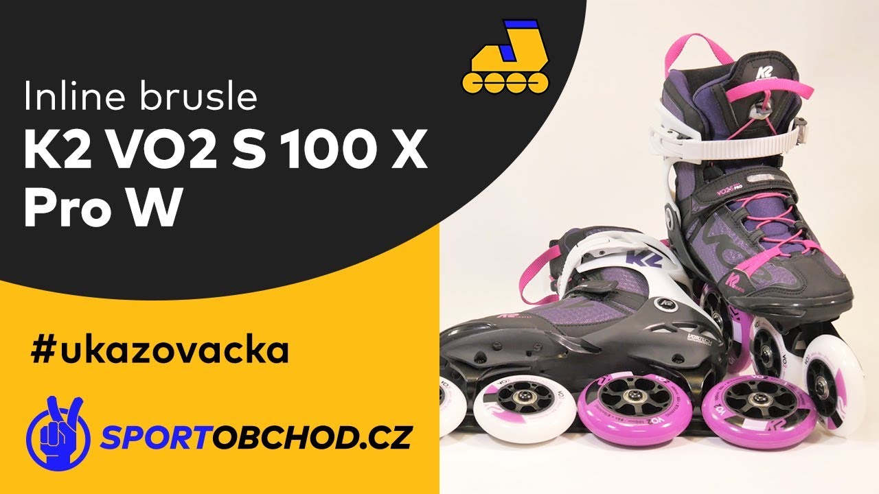 Inline brusle K2 VO2 S 100 X PRO W #ukazovacka