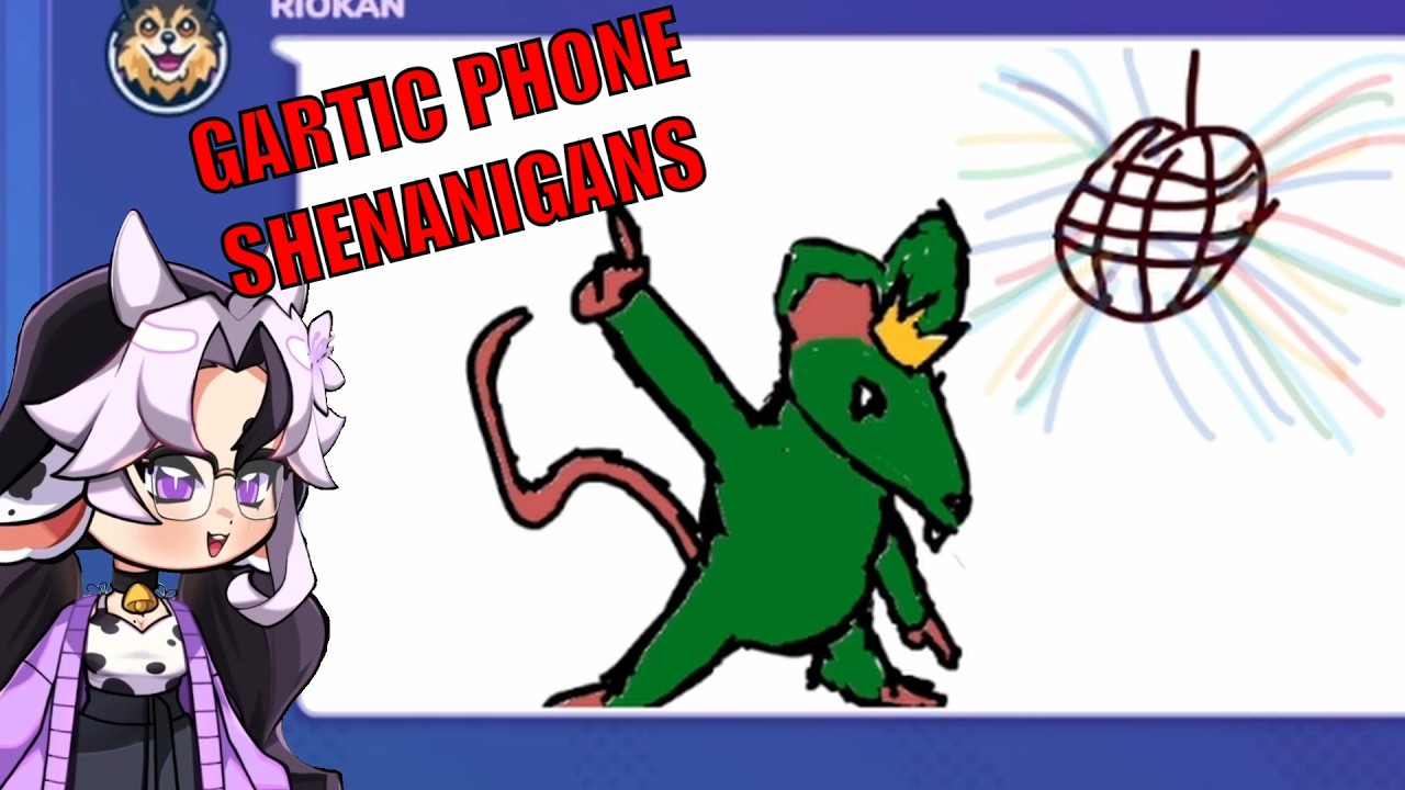 Vani plays Gartic Phone with her chat (CHAOS)