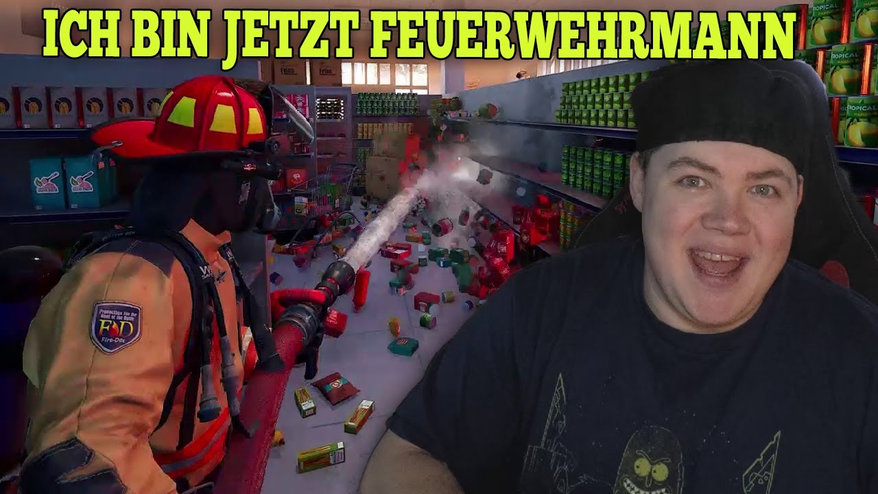 ICH bin jetzt FEUERWEHRMANN bei der 118