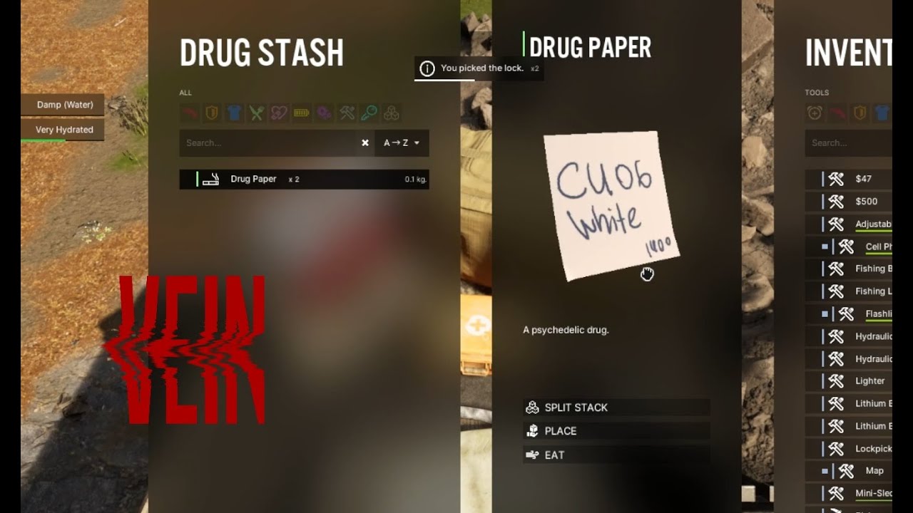 I FOUND PSYCHEDELICS VEIN Gameplay S1 Ep10