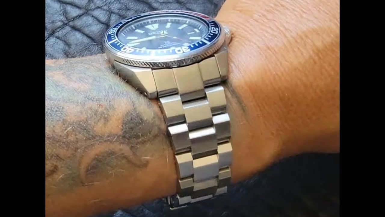 Long Island Watch BRAC-02 Watch Bracelet Review On My Seiko Samurai