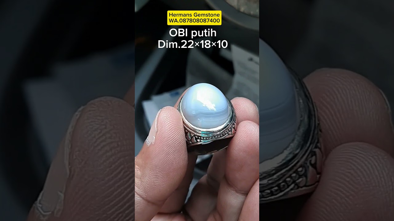 Batu OBI putih sulaiman barang langka