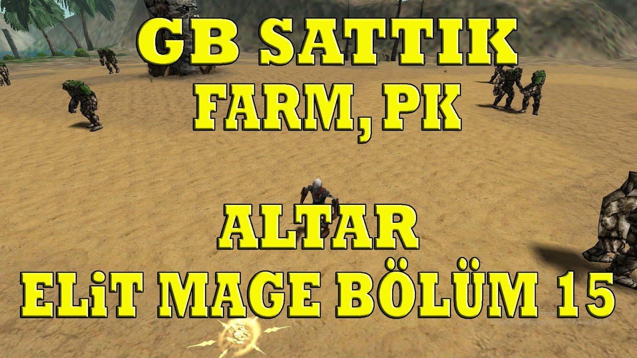 Knight Online Altar | Gb Sattık | Farm, Pk | Elit Mage Serisi 15