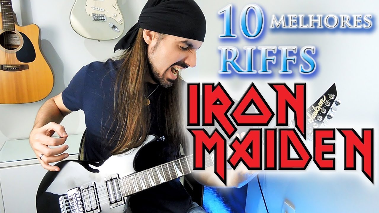 Os 10 Melhores Riffs do IRON MAIDEN | Guto Gabrelon