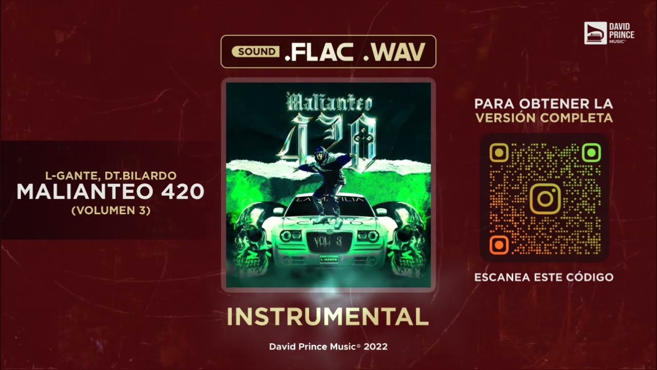 L-Gante x DT.Bilardo - MALIANTEO 420 🎶 INSTRUMENTAL (By David Prince Music)