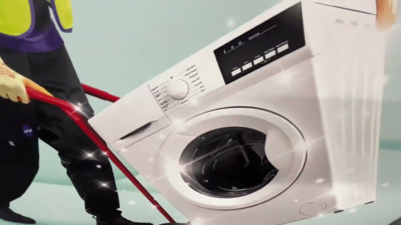 The washing machines washer dryers and tumble dryers at Curry’s near Ikea Southampton