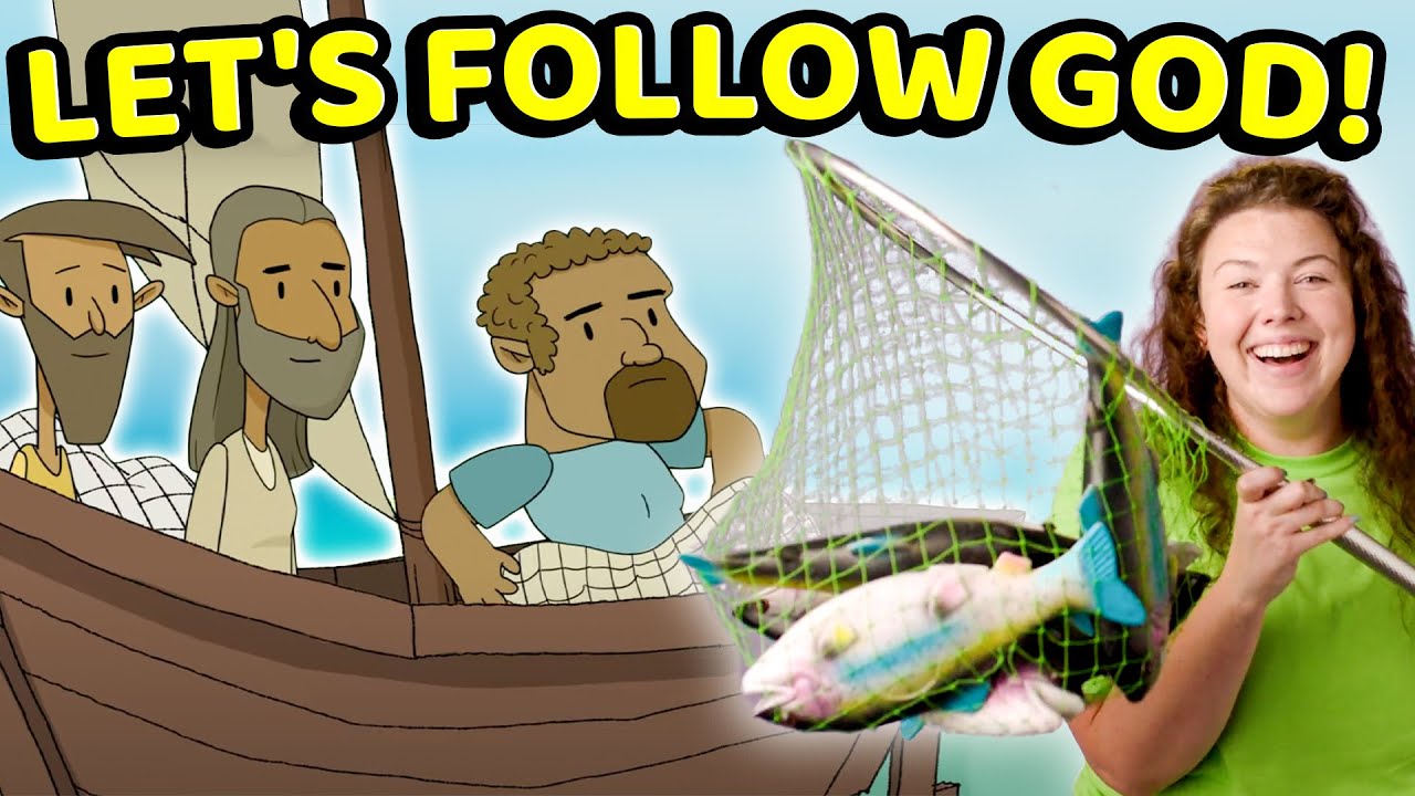 We Can Follow God! | Jesus Calls the Disciples | Kids' Club Younger