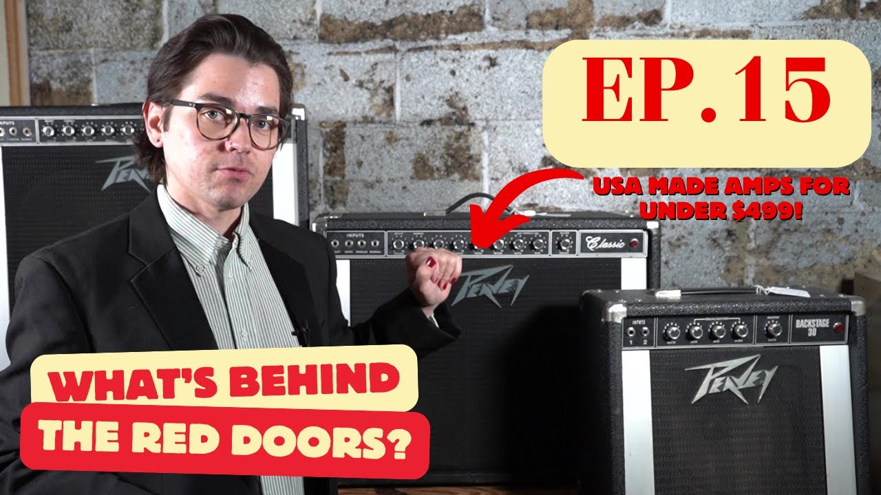 What's Behind the Red Doors? | Episode 15 | 1970s Peavey USA Made Amps!