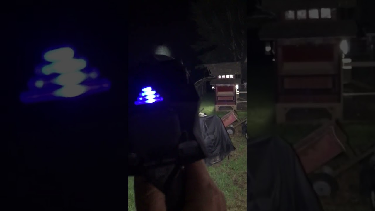 Star Patrol Platinum beam shot and compare. As seen on TV.