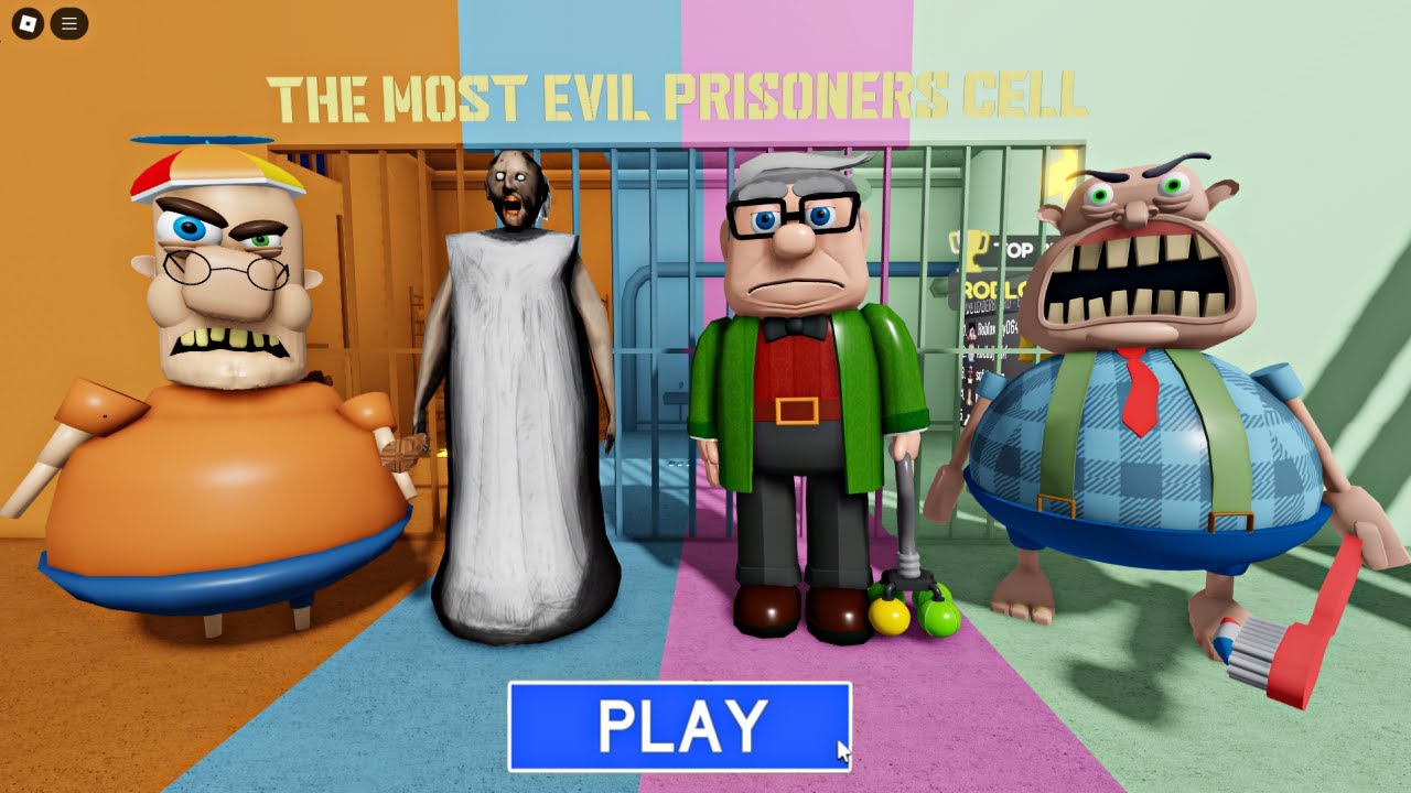 MR. SPRINKLES Vs EVIL GRANDPA Vs MR. MEANIE Vs GRANNY ? SCARY OBBY #roblox