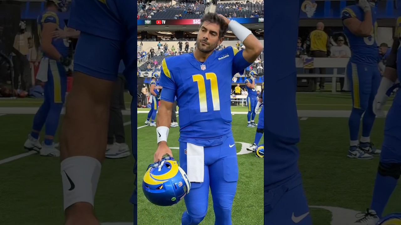 The Rams posted a Jimmy Garoppolo thirst trap&hellip; It must be nice being a backup QB￼