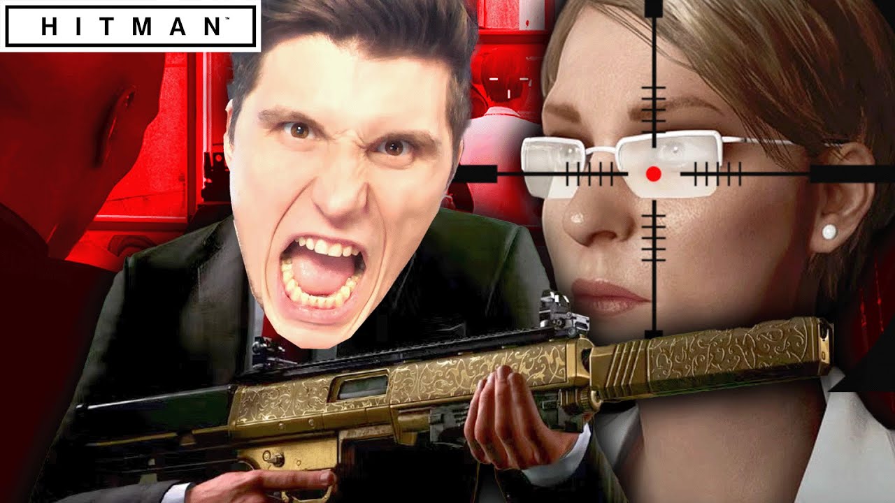 ICH HABE EINFACH AUF SIE GESCHOSSEN | Hitman