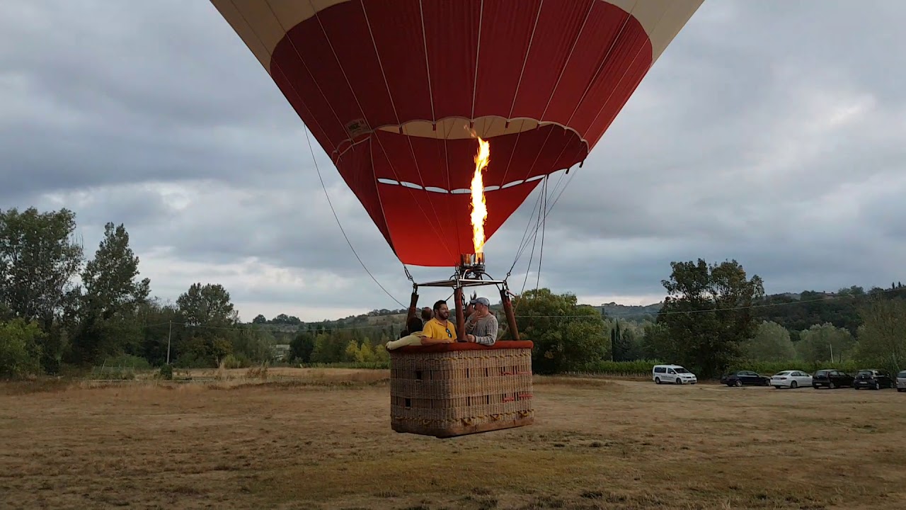 PARTENZA MONGOLFIERA