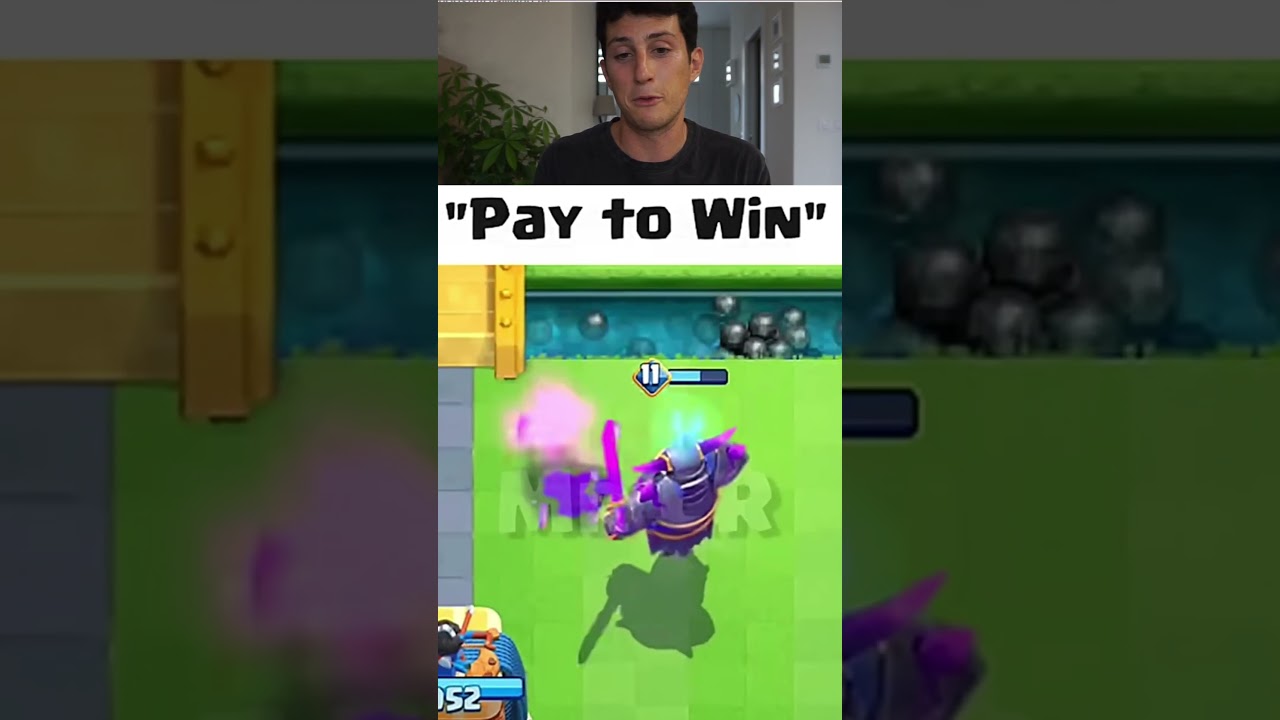 Free to play vs Pay to win en Clash  Royale #clashroyale #withzack #shorts