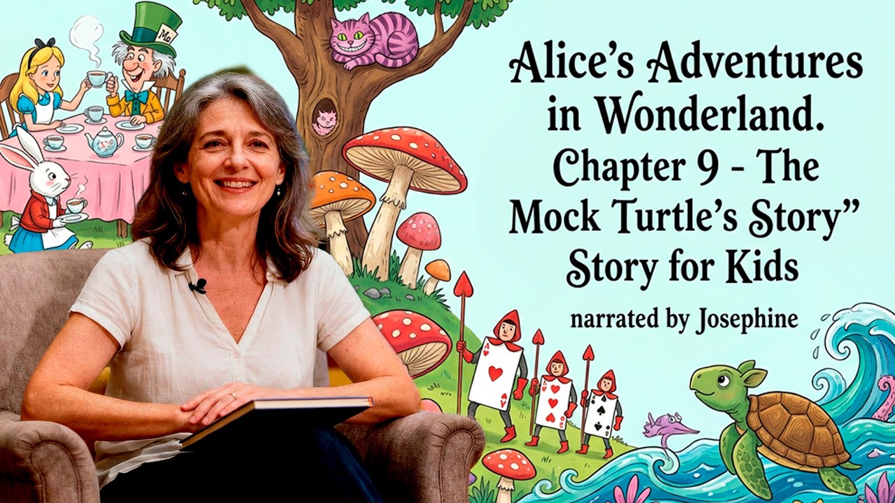 Alice in Wonderland Chapter 9 🐢 The Mock Turtle’s Story | Bedtime Story & Learn English