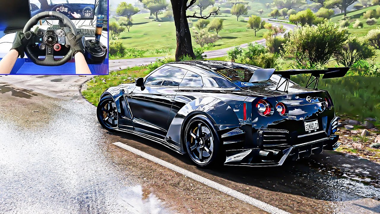 Nissan GTR R35 NISMO 1000HP | Forza Horizon 5 | Logitech G29 Gameplay