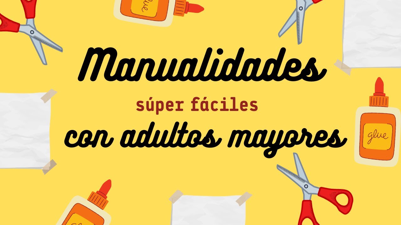 🎨Manualidades fáciles para personas mayores