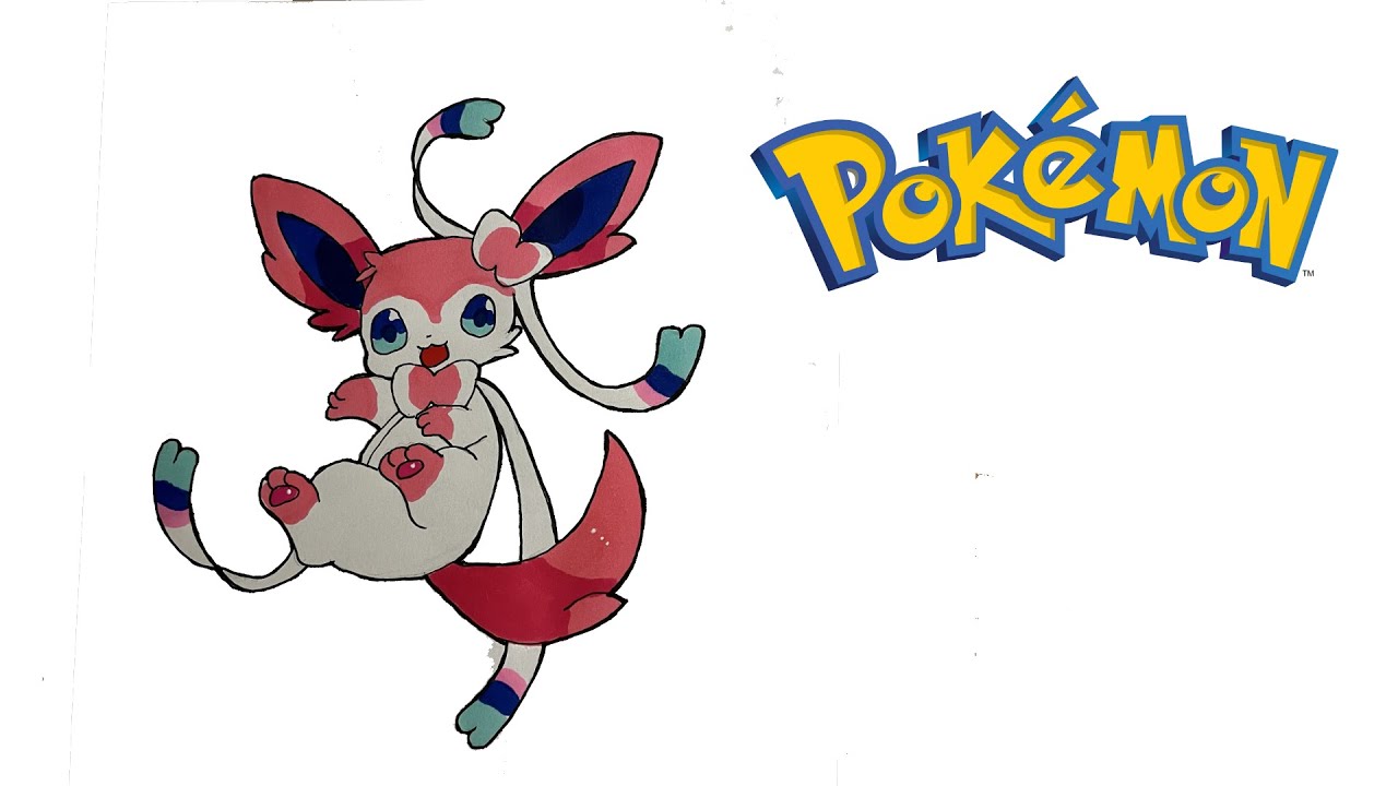 Comment dessiner Nymphali ! Tuto Dessin Pokemon Facile
