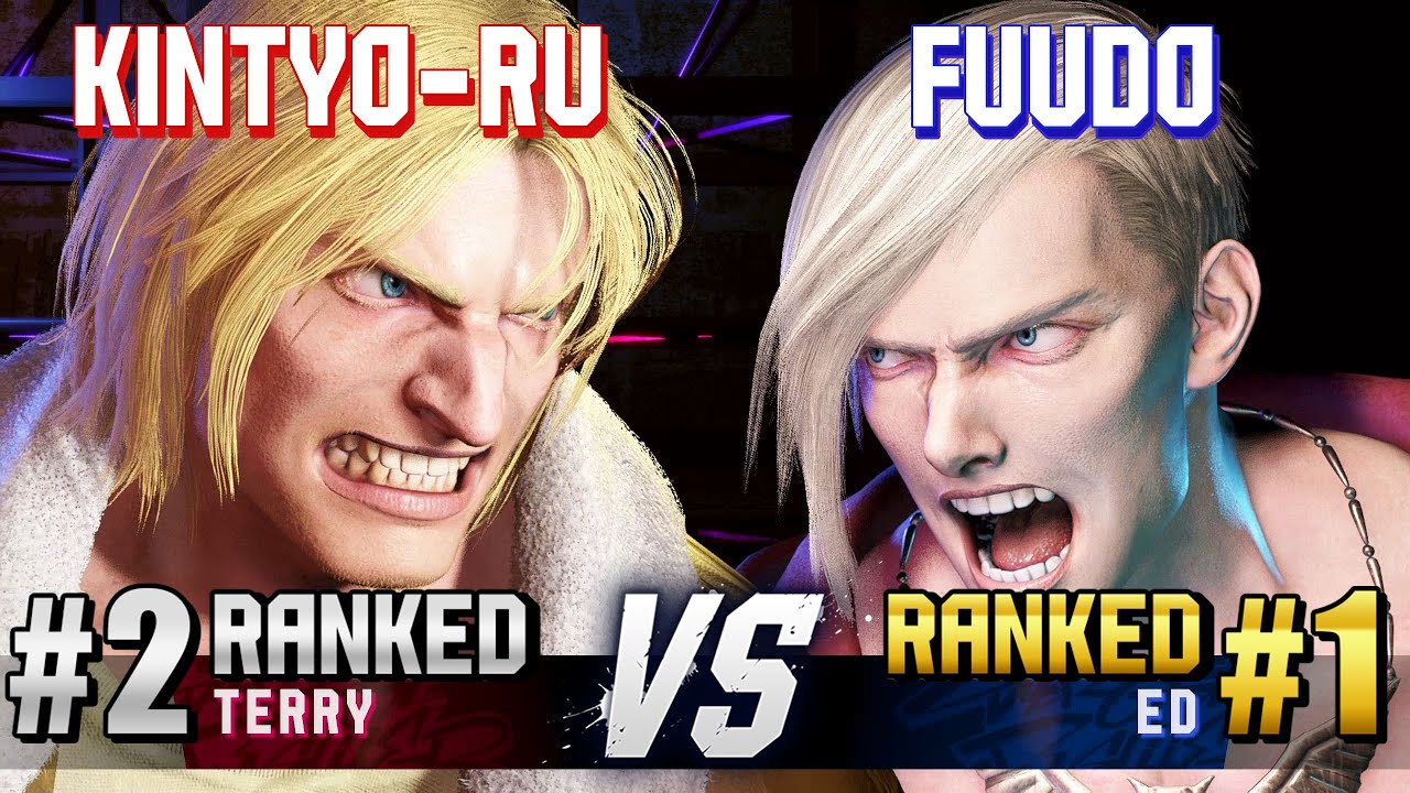 SF6 ▰ KINTYO-RU (#2 Ranked Terry) vs FUUDO (#1 Ranked Ed) ▰ High Level Gameplay