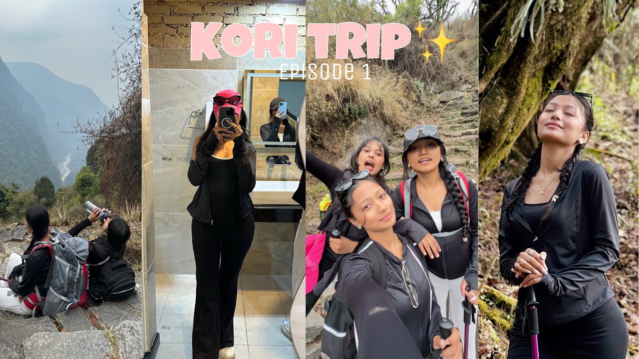 Kori trip🤍🍃 || episode 1 || (traveling, fun, trek, explore✨)#vlog18 #sabo #day1