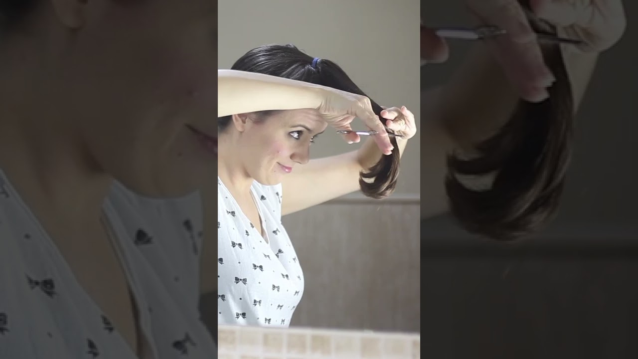 Cortar pelo en forma de 
