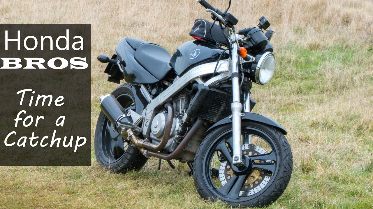 Honda Bros catchup ride (a.k.a. Hawk GT) 😊 Handlebar conversion verdict!