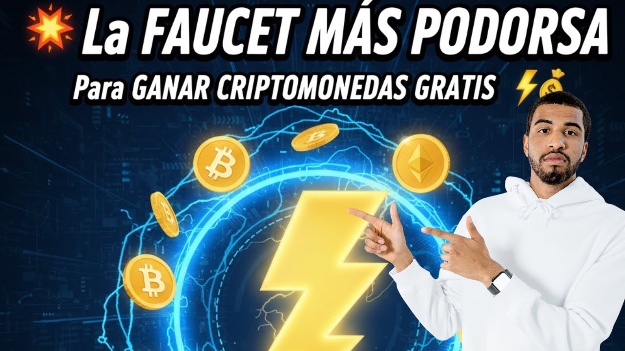 💥 La FAUCET M&Aacute;S PODEROSA Para GANAR CRIPTOMONEDAS GRATIS 2026⚡💰