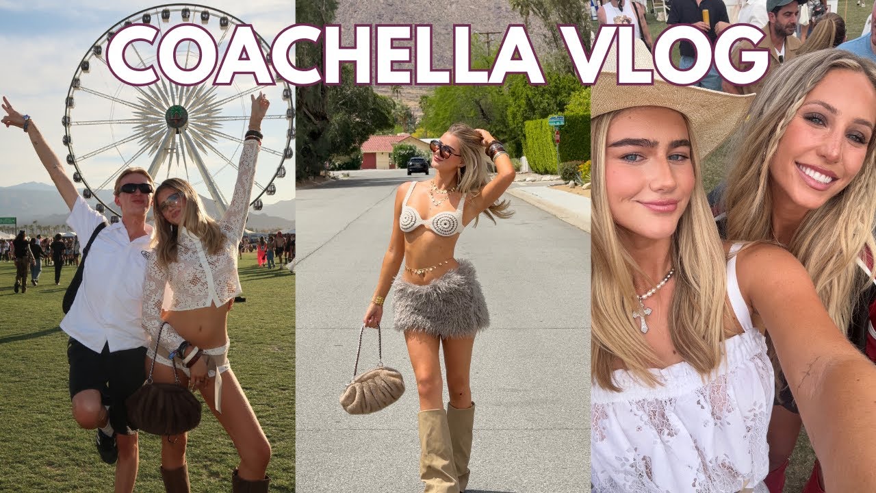 Aussies first time at COACHELLA 🎡🌴⭐️💓