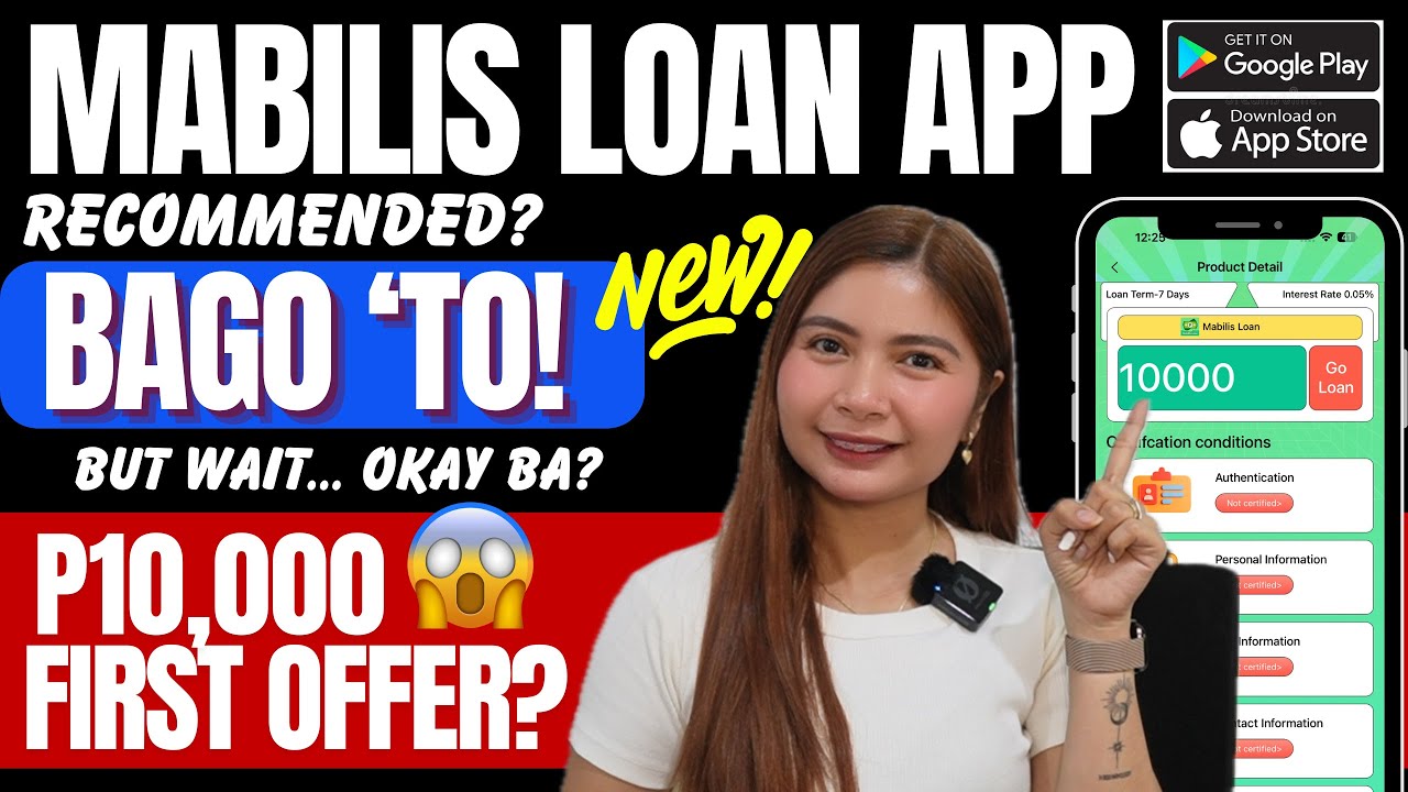 😱 BAGONG OLA RECOMMENDED KAYA✅ P10,000 ANG UNANG OFFER, ❌ NO PAYSLIP -  MABILIS LOAN APP REVIEW 2025