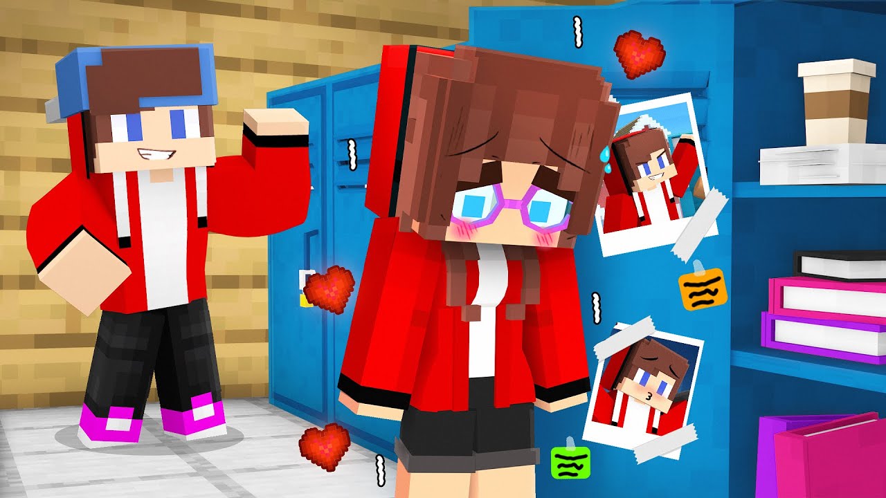 JJ and JJ's Girl - Sad Love Story - Maizen Minecraft Animation