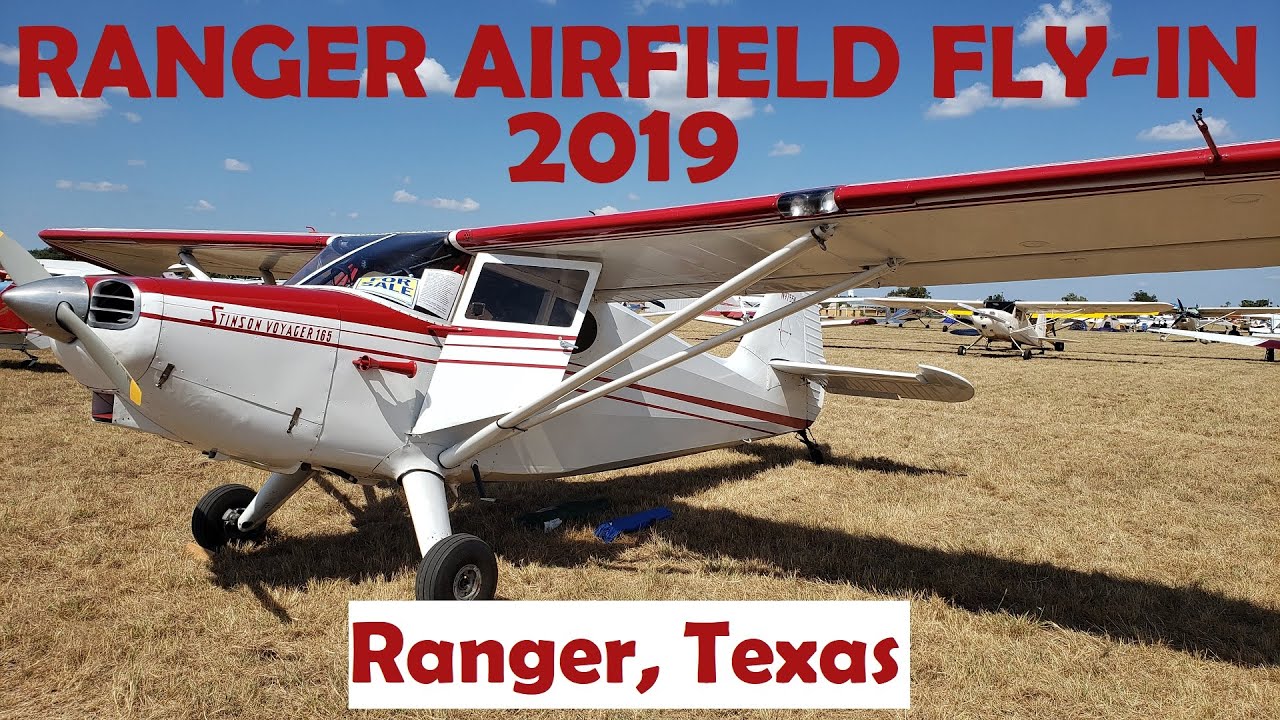 Ranger Airfield Fly-In 2019 in Our Classic Stinson 108-2!!!