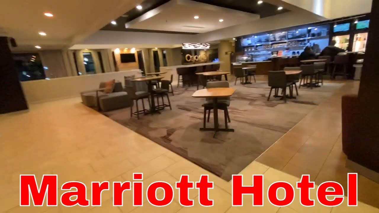 Courtyard By Marriott Hotel Room Tour - Naperville Illinois