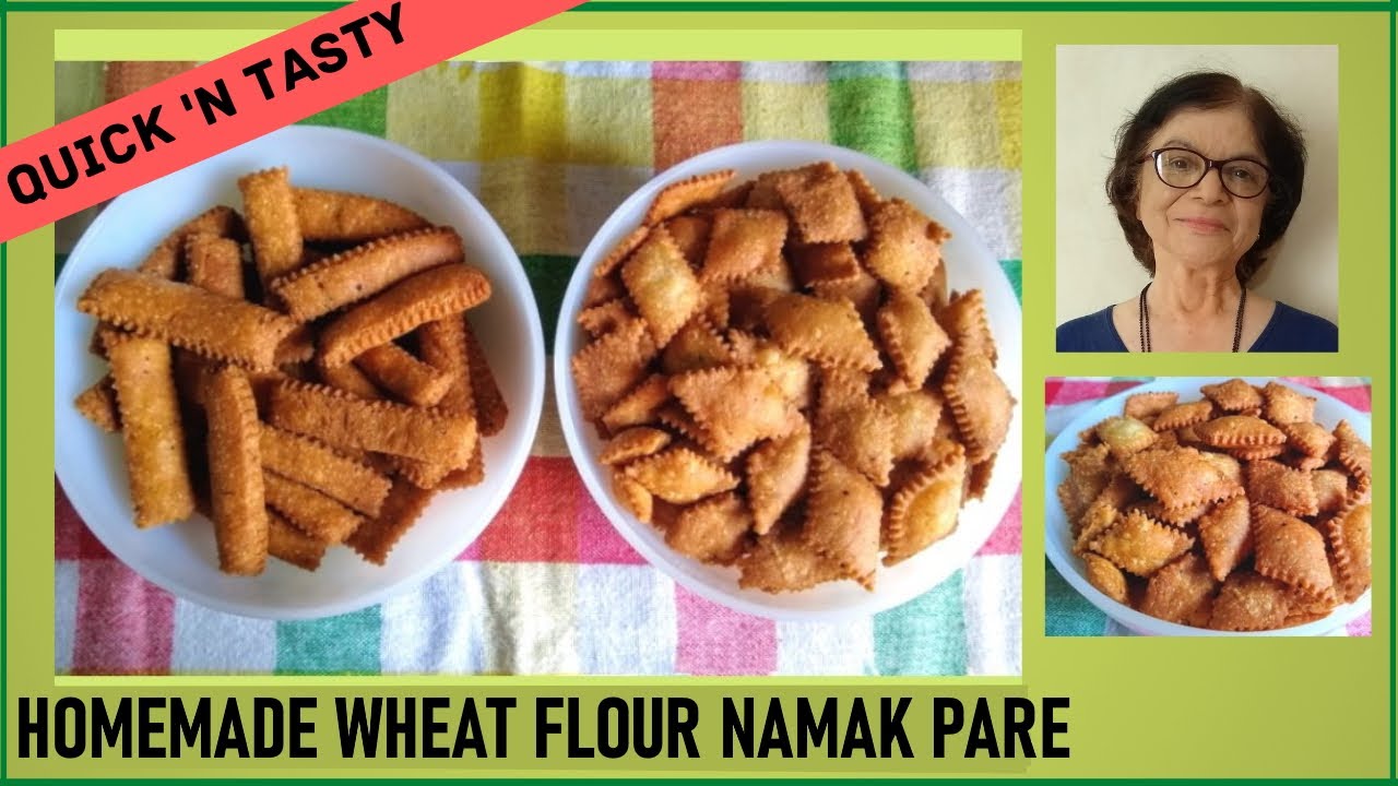 Quick and Easy Namak Pare / How to make Crisp Wheat Flour Namak Pare