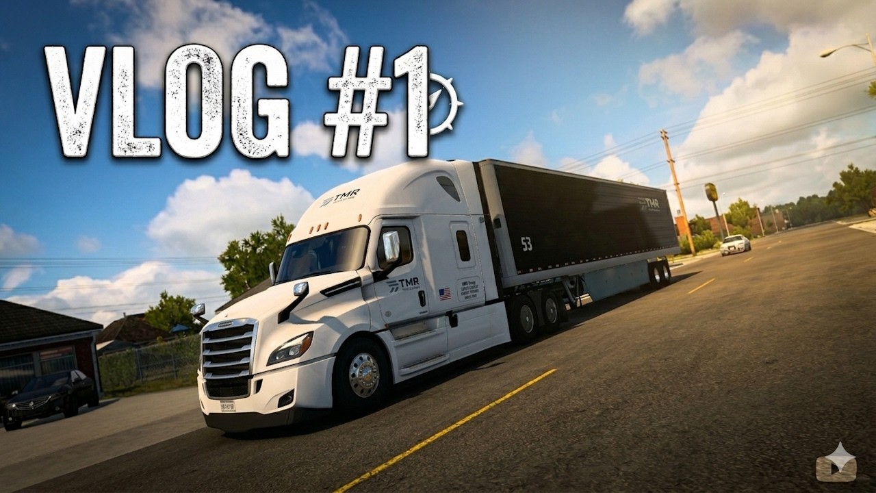 Vlog #1 | Jan. 2nd, 2026 | First day At the Job | Reefer Run To Louisiana | ATS Roleplay