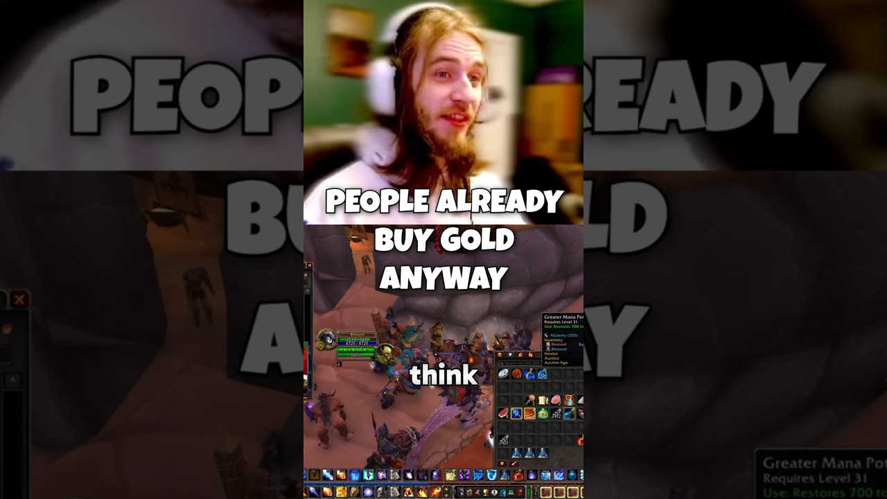 The WoW Token Debate Nobody Wants To Admit