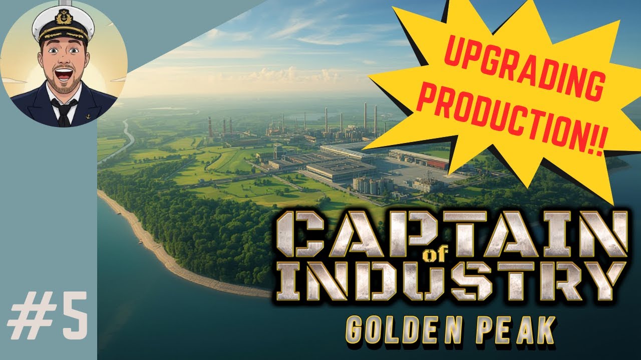 Reworking ALL Our Production Lines! | Captain Of Industry Ep. 5