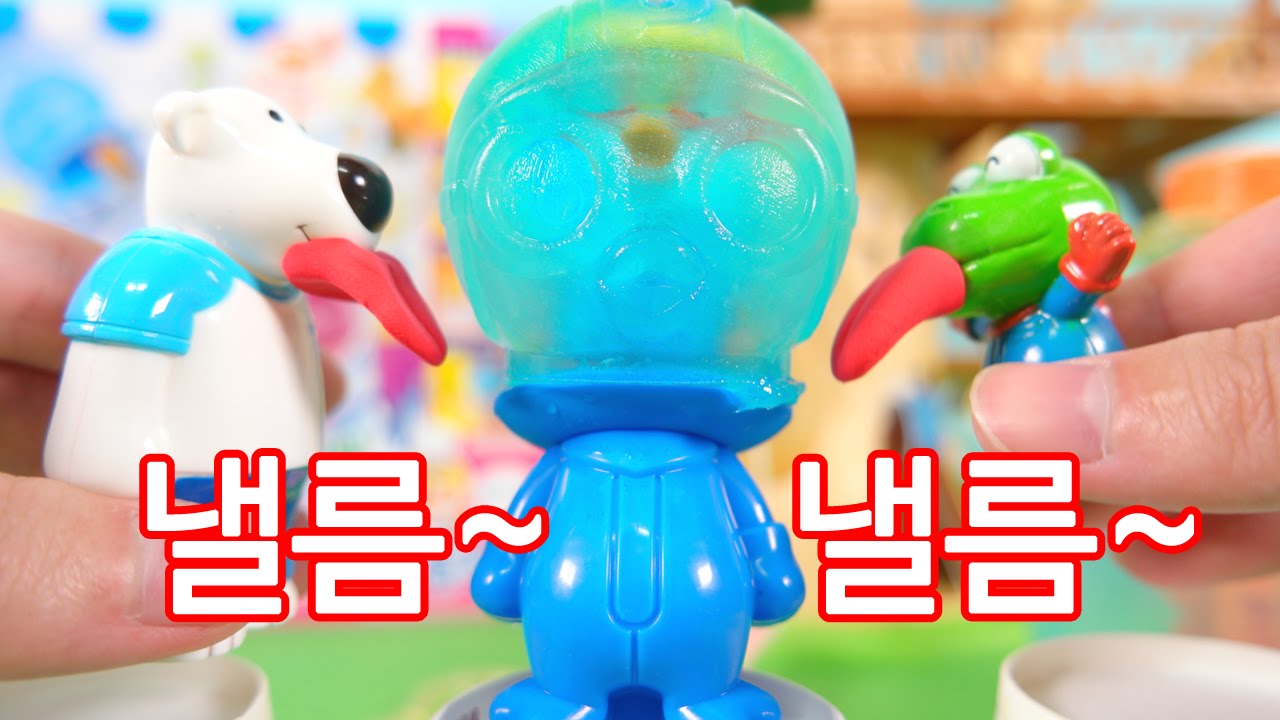 막장뽀로로 아이스바 냉동펭귄 만들기! ★장난감 애니 캐릭온TV