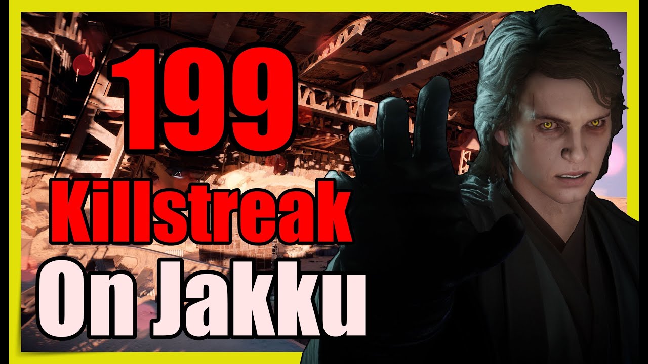 STAR WARS Battlefront II 199 Anakin Skywalker Killstreak On Jakku