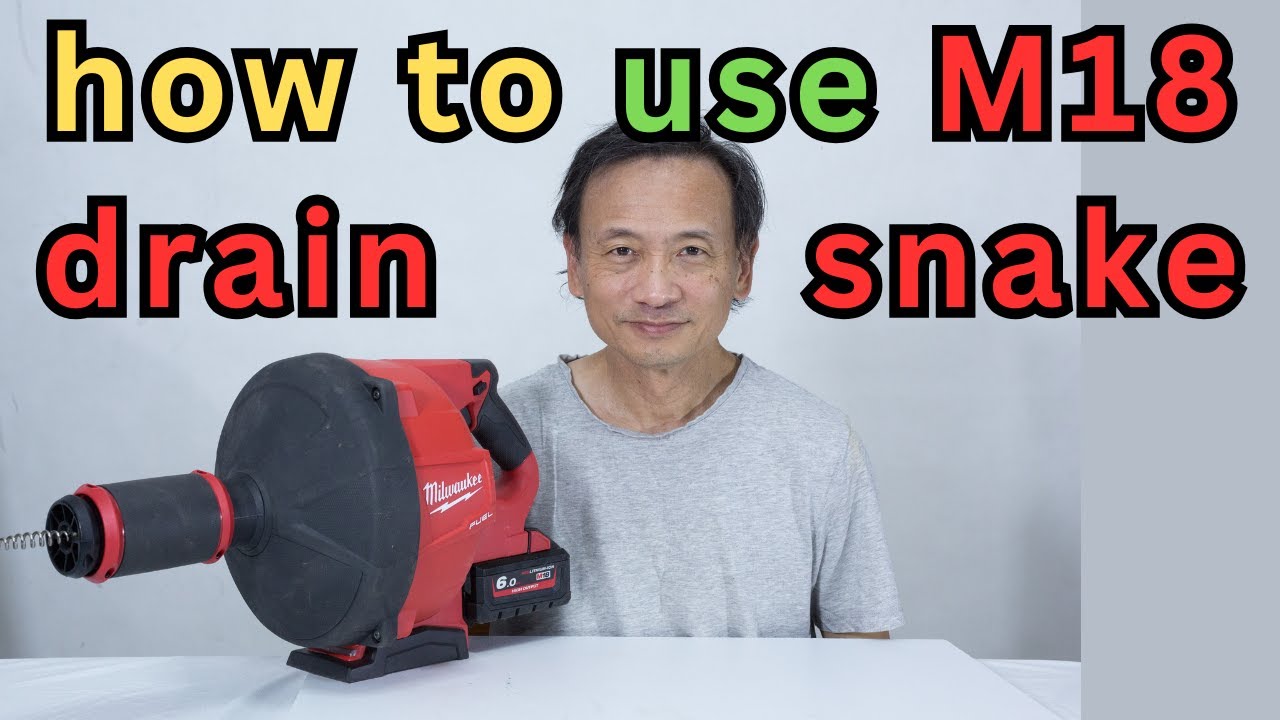 Легко ли использовать MILWAUKEE M18 Drain Cleaner Snake?