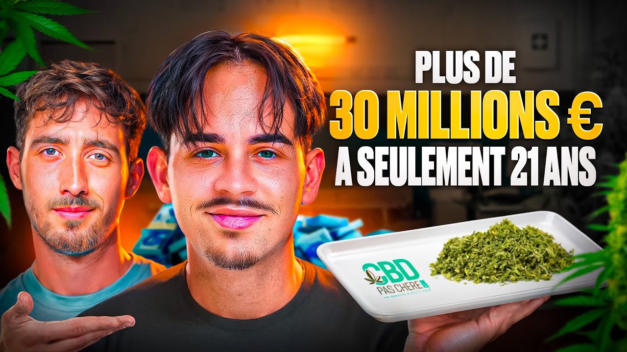 Comment ils ont b&acirc;ti un empire du CBD &agrave; +30M&euro;/an sans pub ! (Conf&eacute;rence exclusive)