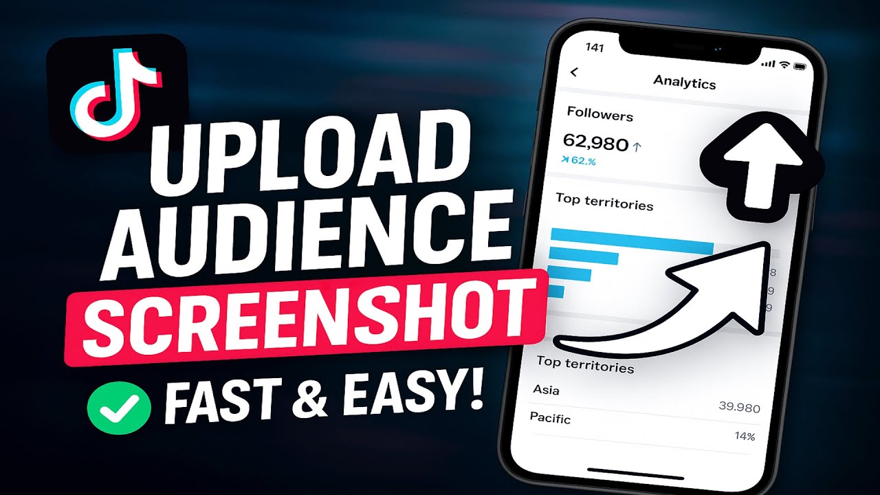 Upload TikTok Audience Screenshot for PUBG Creator Hub Approval! Fast & Easy Tutorial