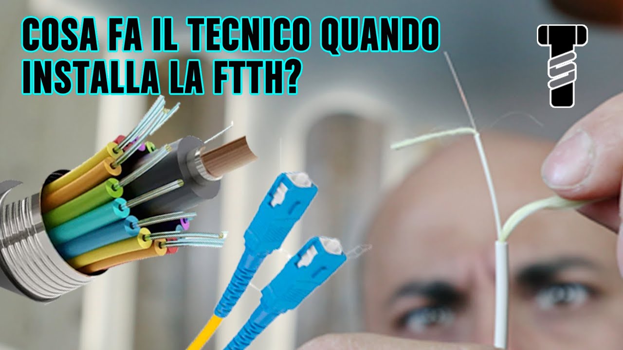 Cosa fa il tecnico quando installa la fibra FTTH a casa?