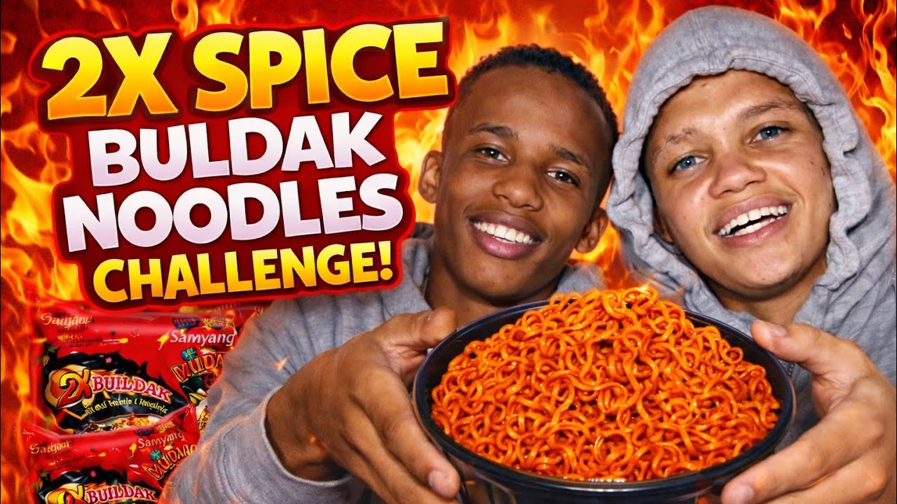 This Spicy BULDAK NOODLE Challenge Got OUT OF HAND…🔥🌶️😈#youtube #viral #buldaknoodles #mukbang #food