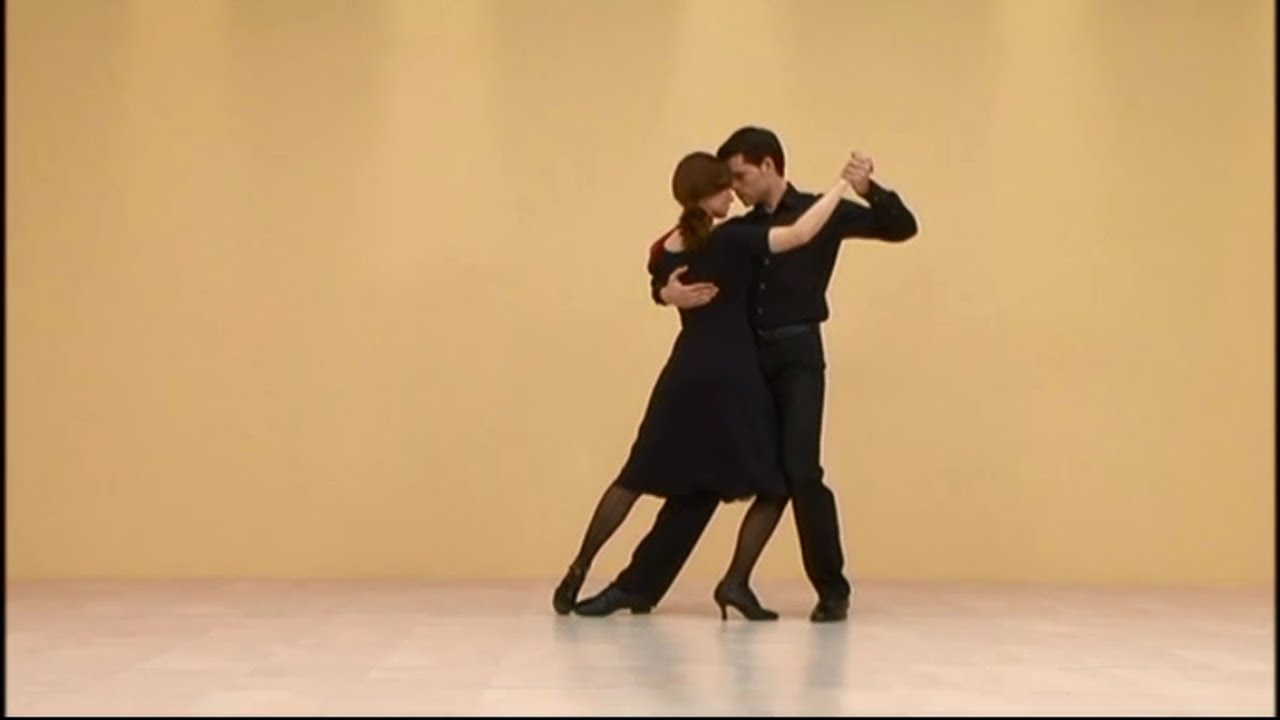 Clases de Tango Europeo | Eva y Kim (intermedio)