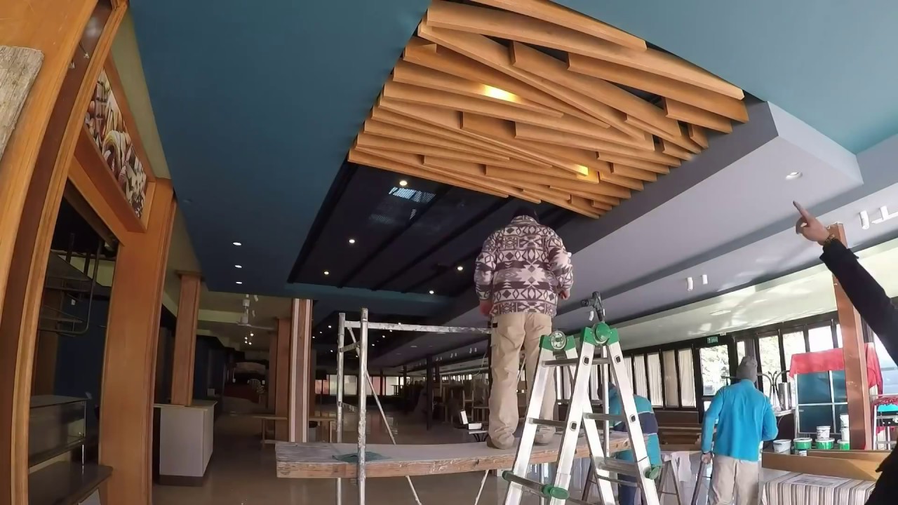 Timelapse restyling restaurant, 6 month in 10 minute