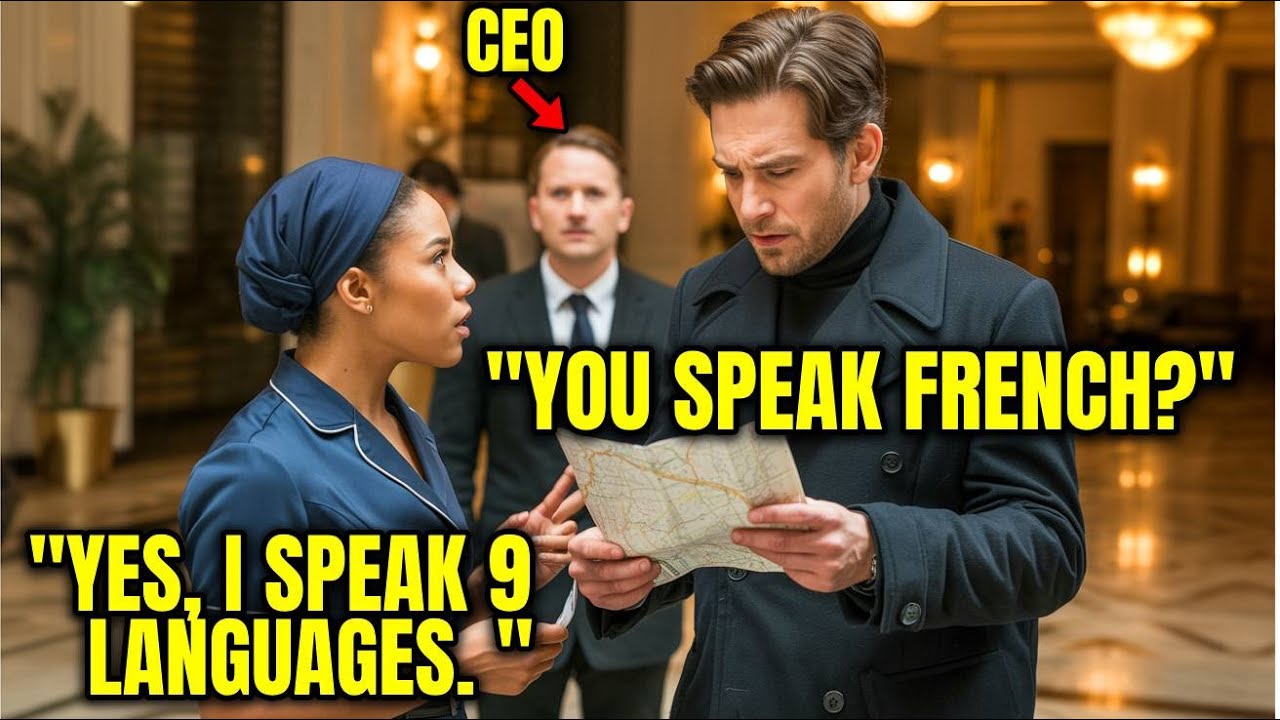 CEO Hears Janitor Speak 9 Languages—What He Does Next Leaves the Whole Office Stunned