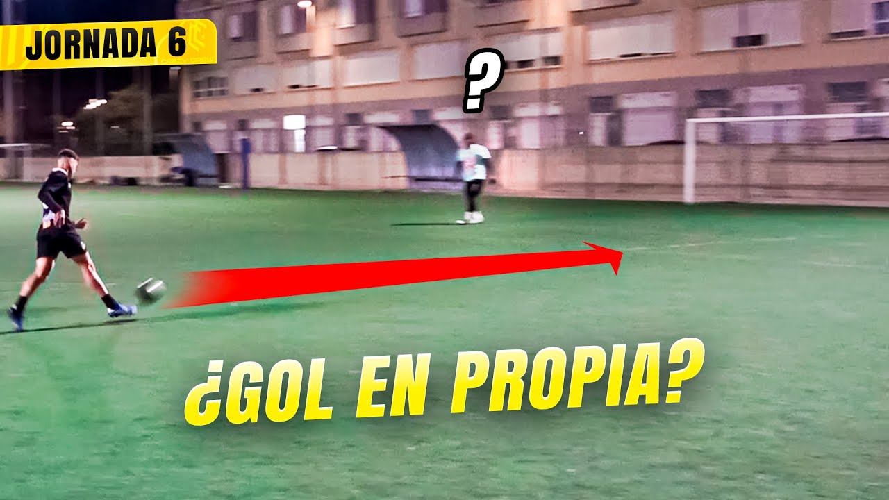 ⚽️ ¿GOL en PROPIA? 🤯 *LIGA FÚTBOL J6* Crazy Crew FC