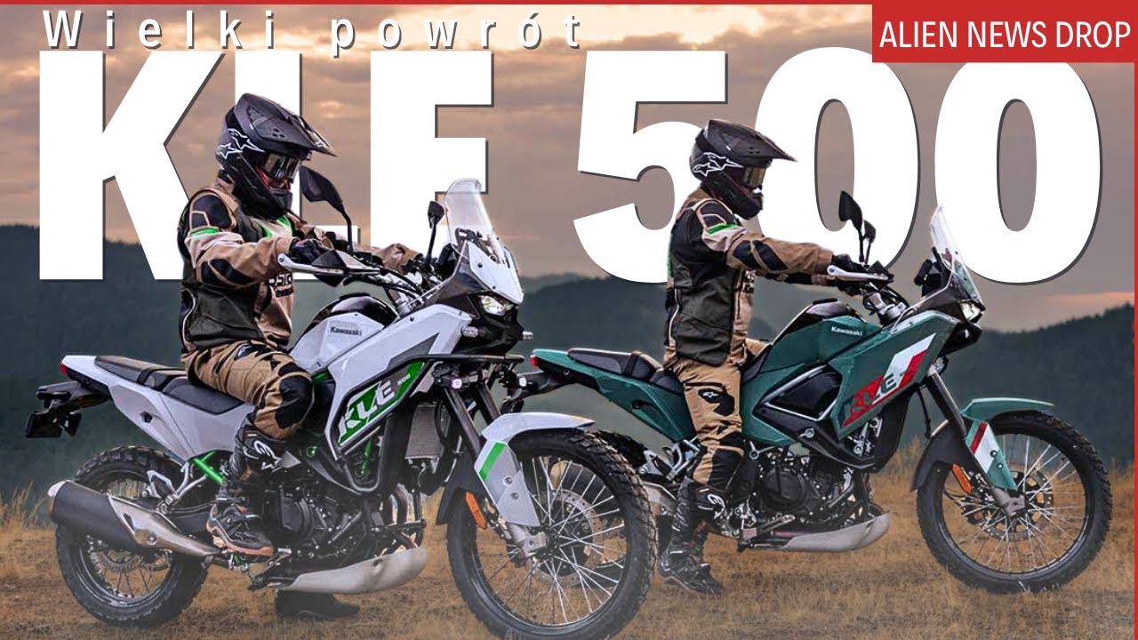 NOWE KAWASAKI KLE 500 (2026) &ndash; wszystko, co musisz wiedzieć! Powr&oacute;t legendy A2!